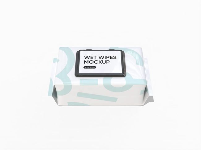 Wet Wipes Pouch with Flip-Top Lid packaging reference