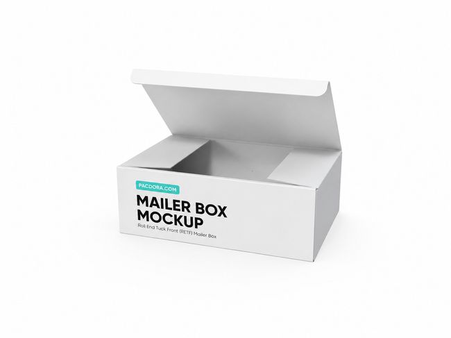 Roll end tuck front mailer box