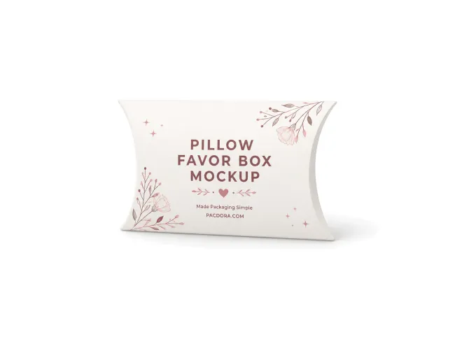 Pillow favor box