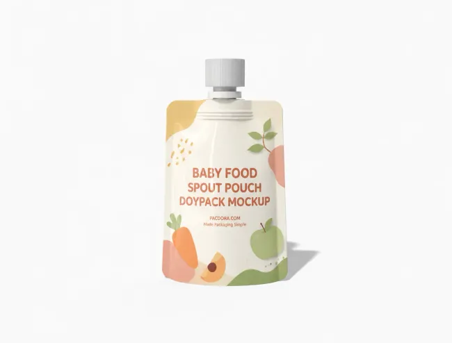 Stand-Up Food and Beverage Spout Pouch packaging reference