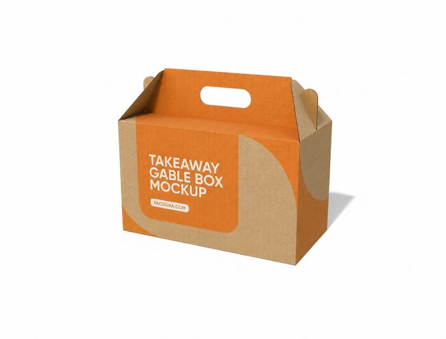 Takeaway gable box