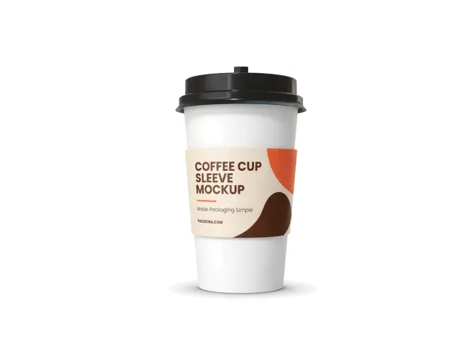 Paper Coffee Cup Sleeve packaging reference