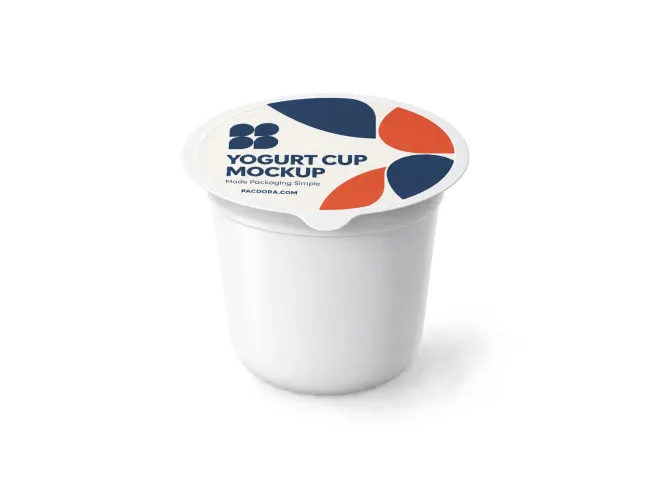 Yogurt Packaging Cup with Peel Lid packaging reference