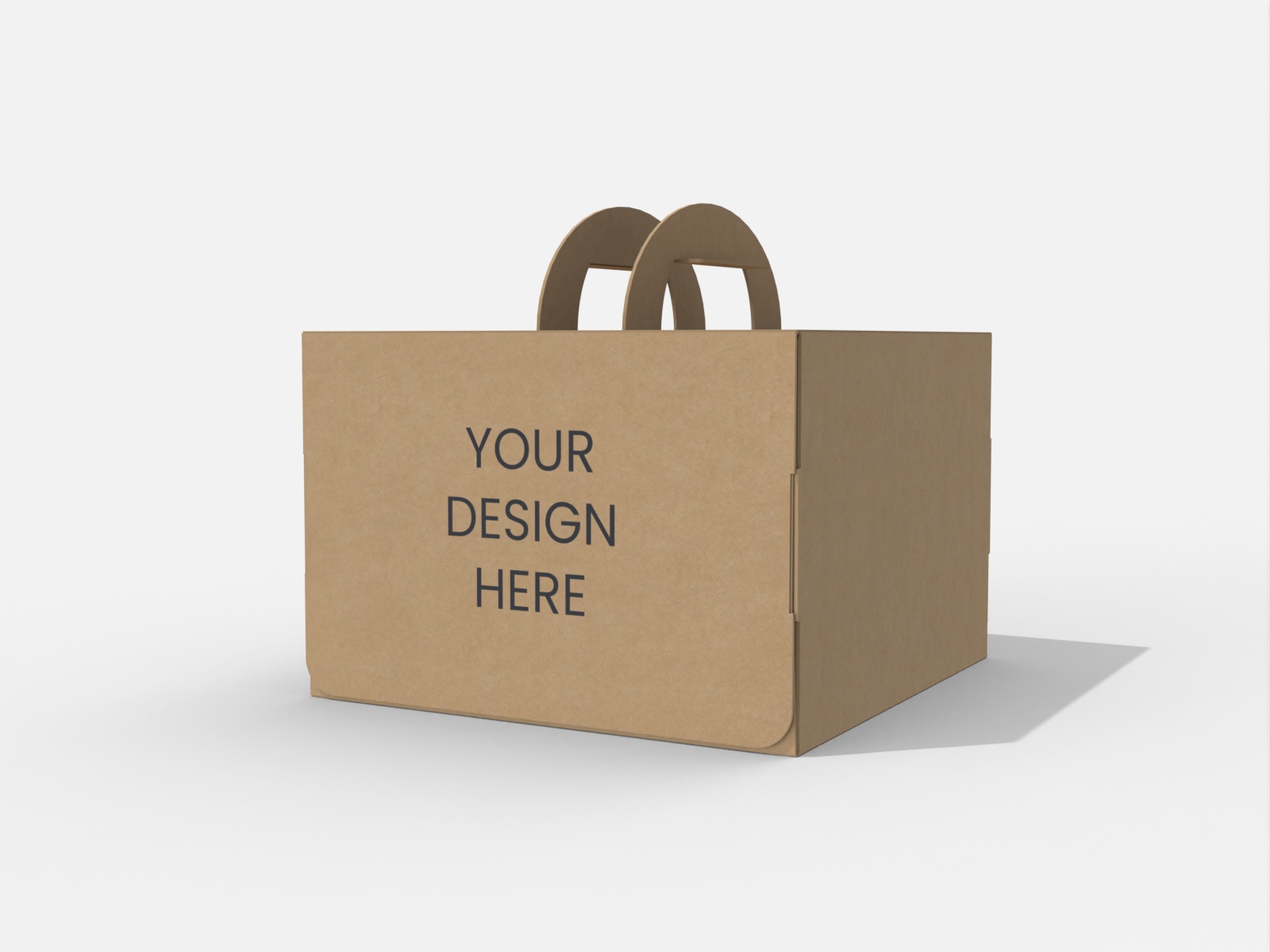 Tuck end box variations overlapping lock inserts mockup