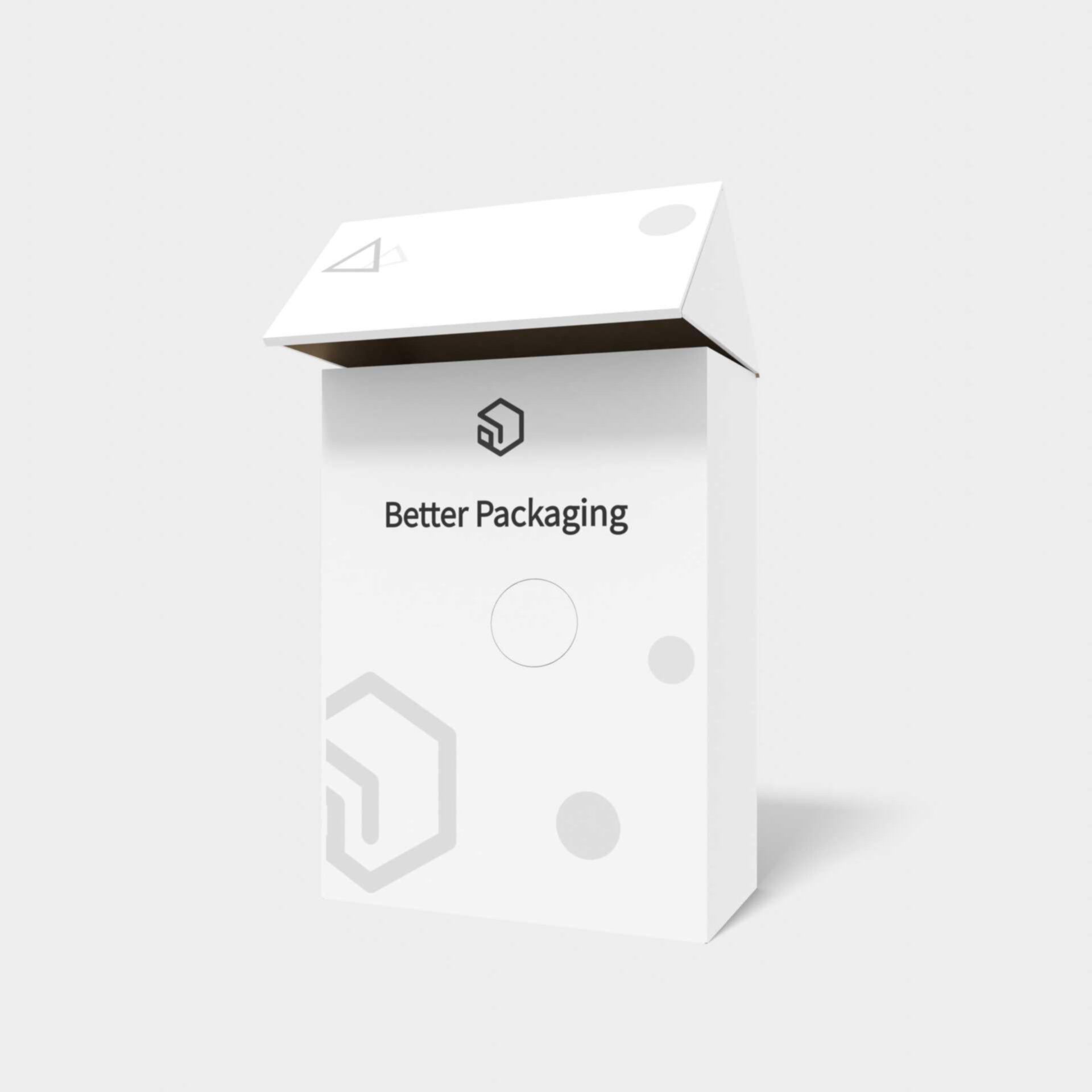 Tuck end boxes flip covers auto lock bottom mockup 105040