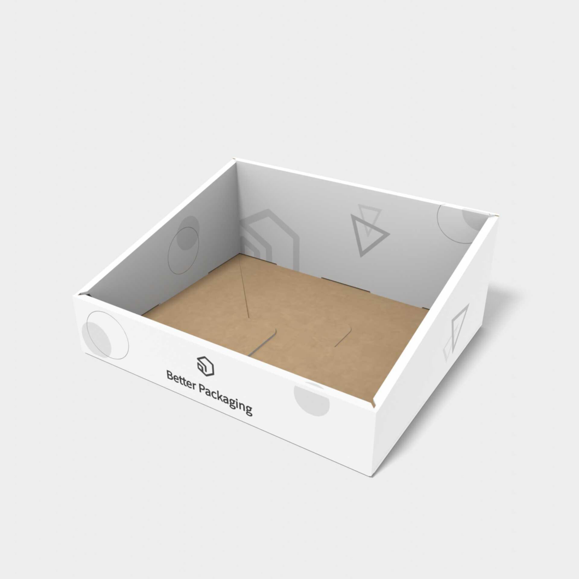 Display boxes/stands thickened bevel auto bottome snap lock mockup 171410