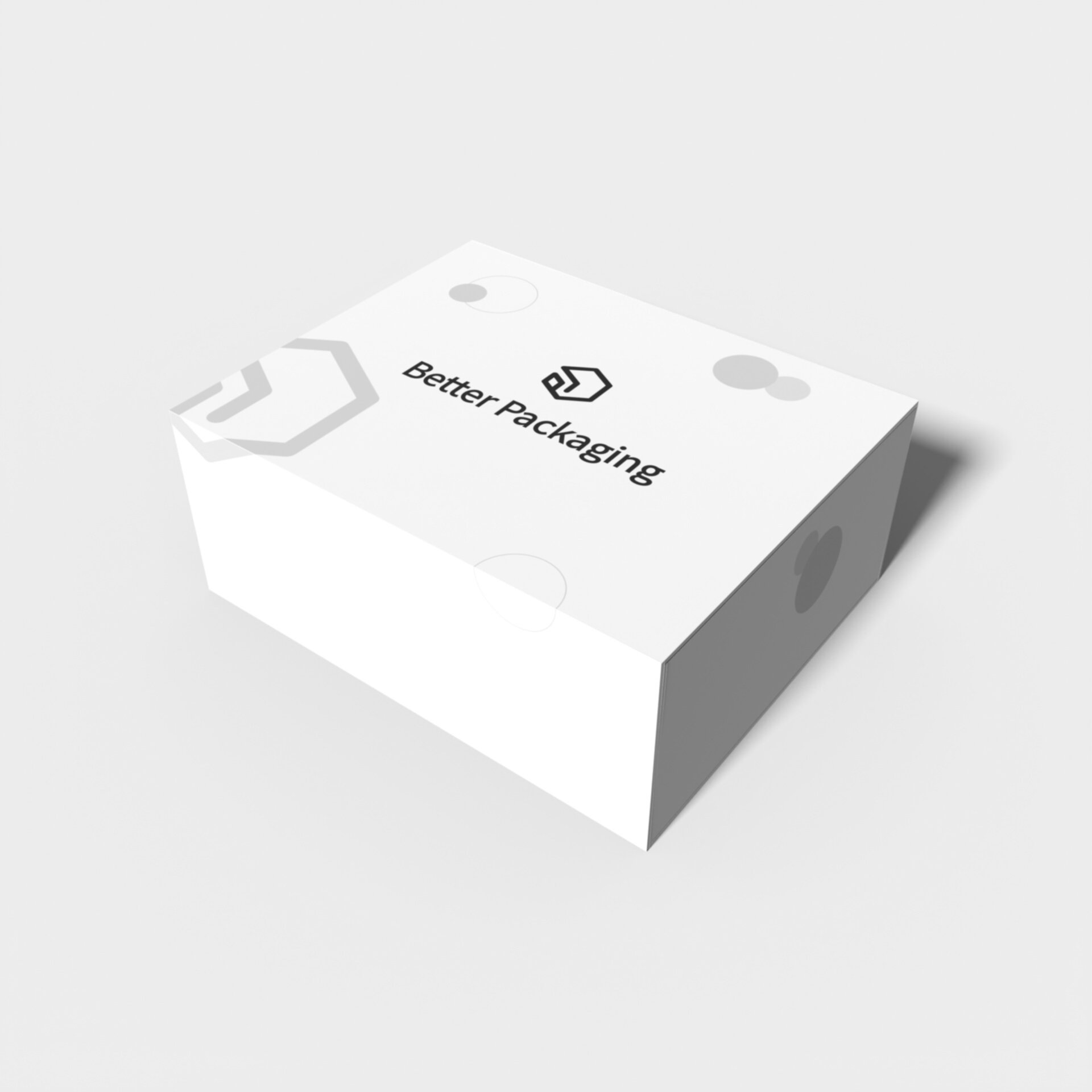 Luxury box rigid box box mockup 360130