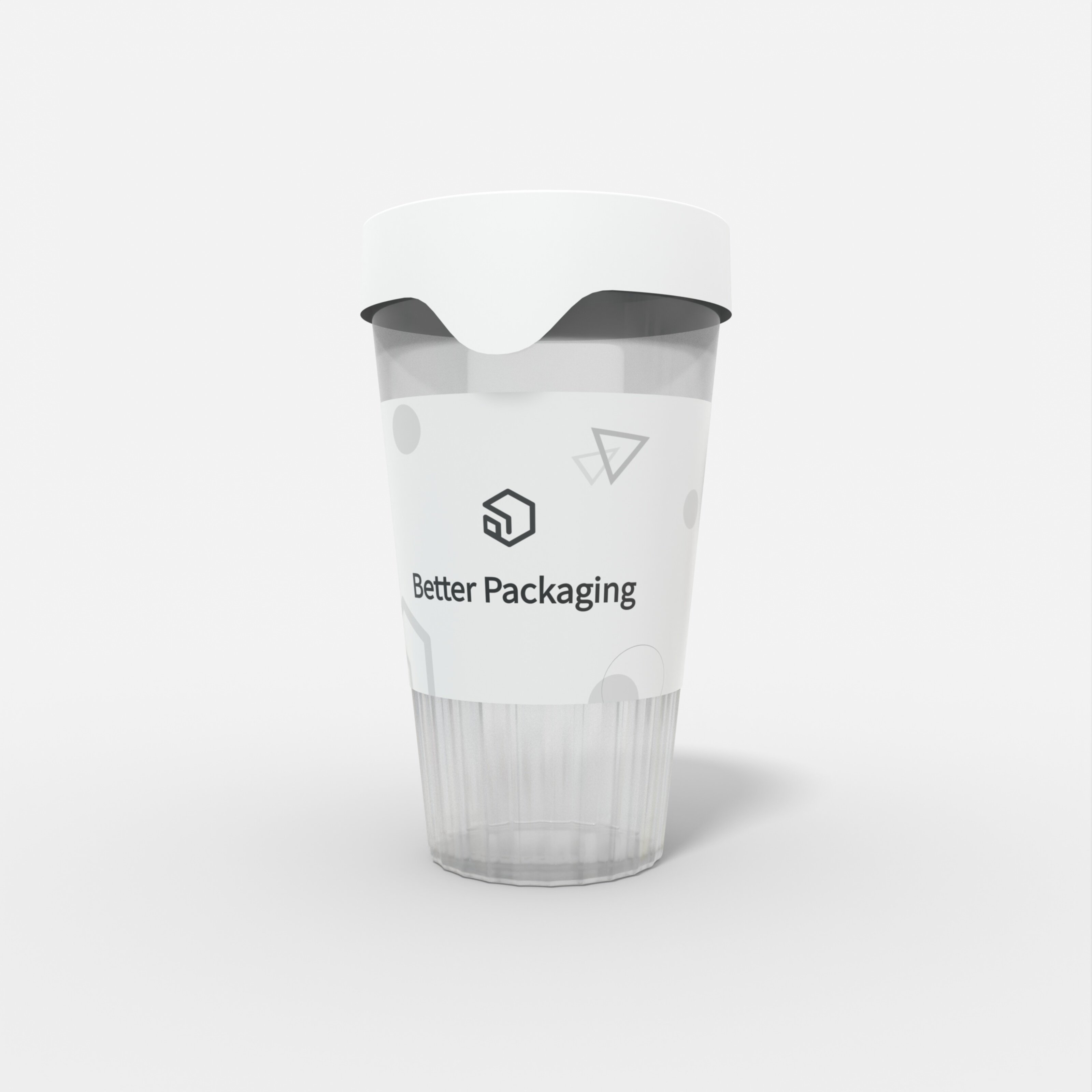 Packaging plastic cups paper cups mockup 509330