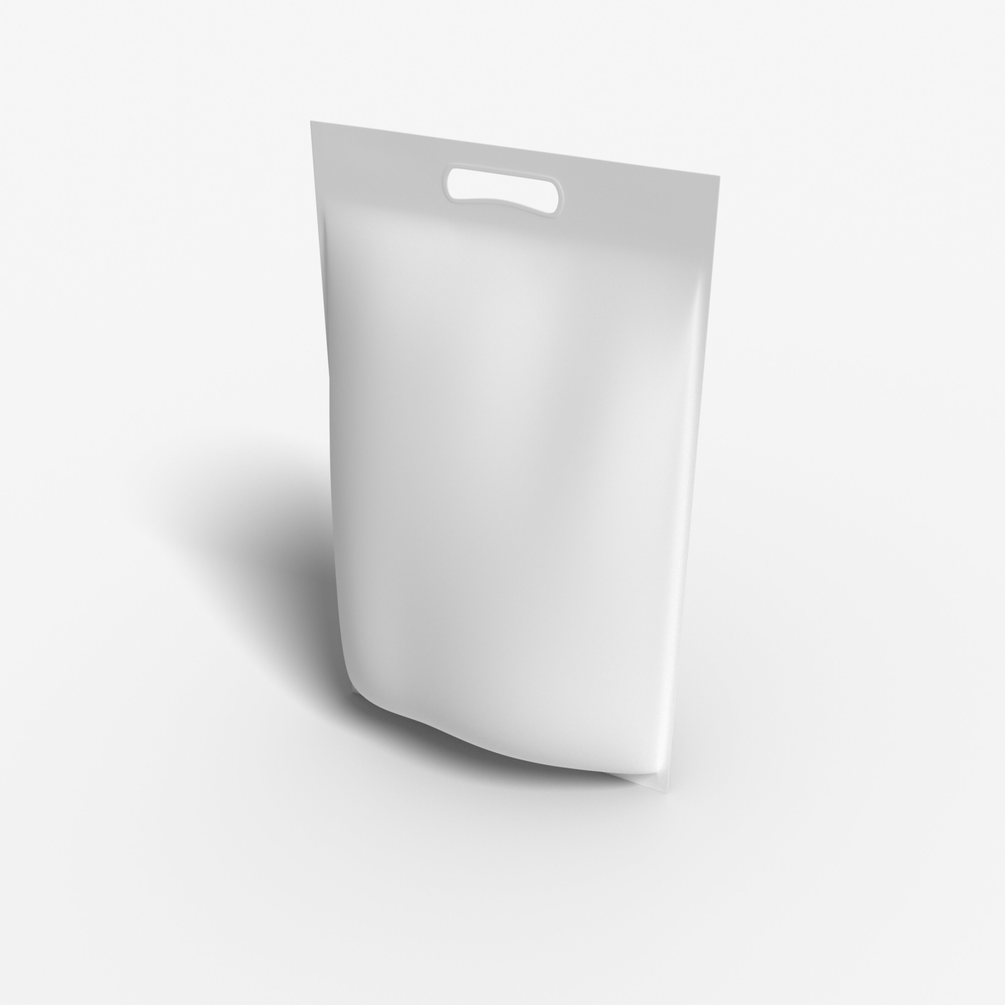 Flexible packaging flour sacks 3side sealed pouches & bags mockup 600080