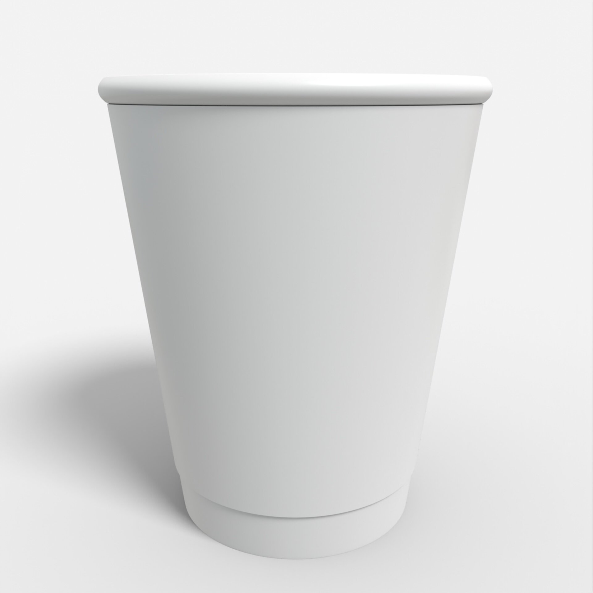 Packaging flexible packaging disposable paper cup mockup 603260