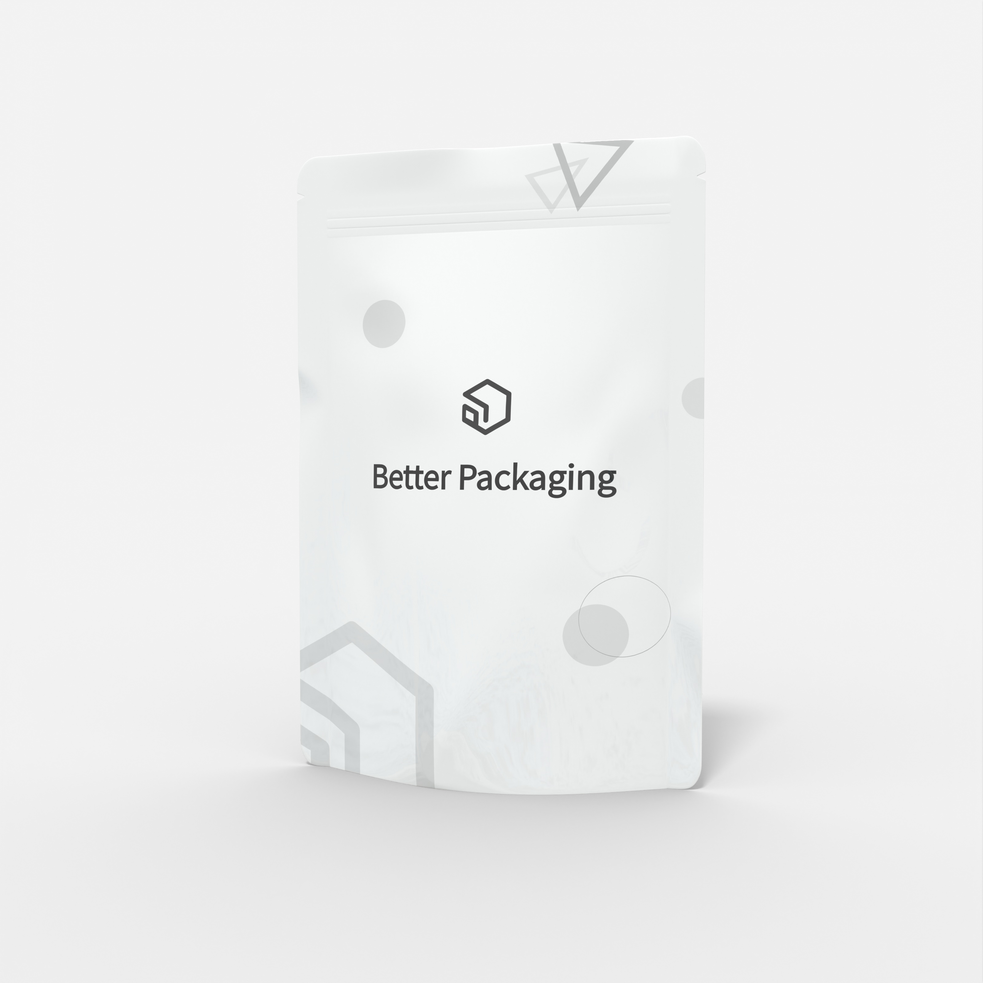 Flexible packaging paper bags stand up pouches mockup 604200