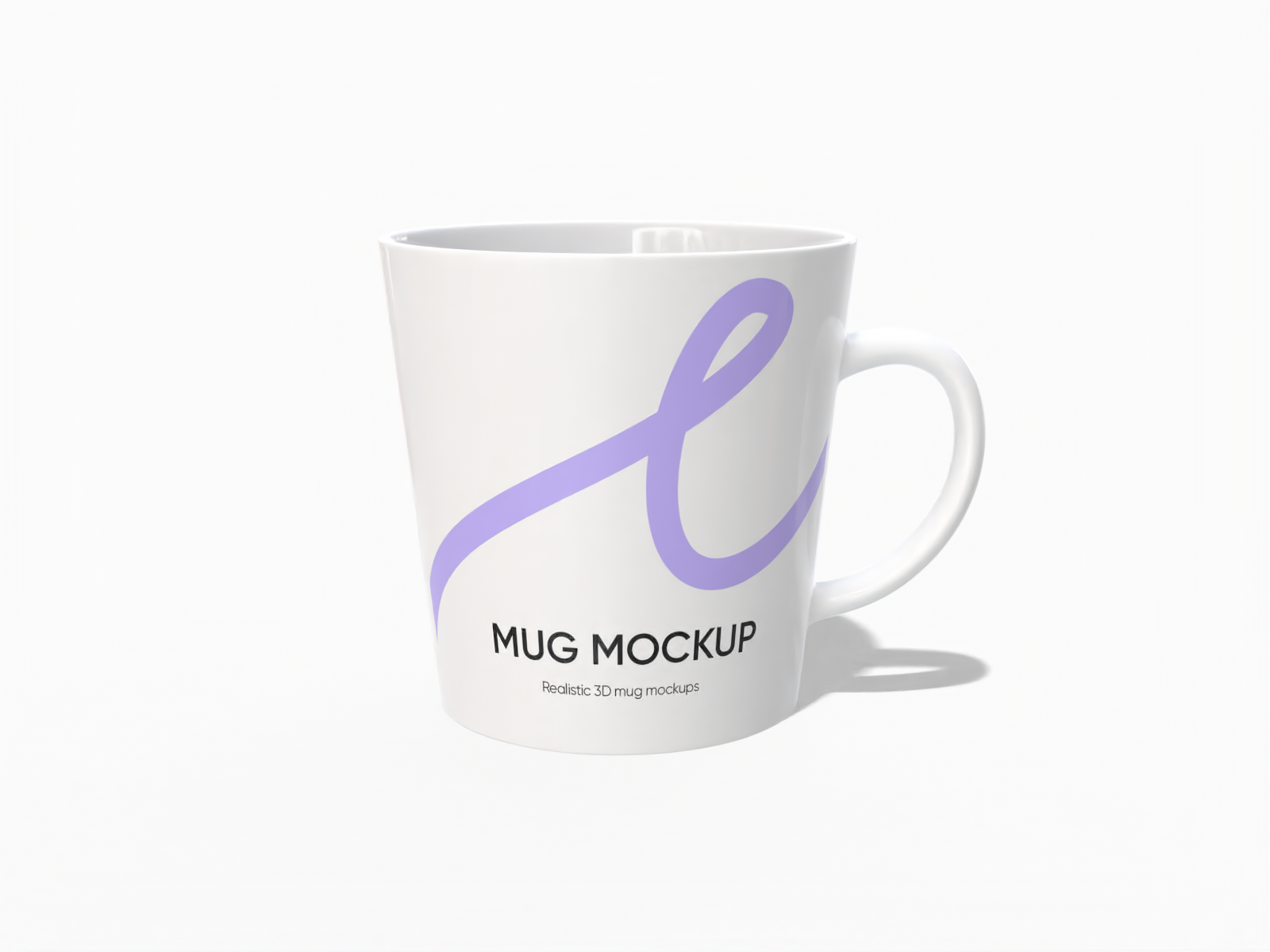12oz breakfast coffee mug mockup