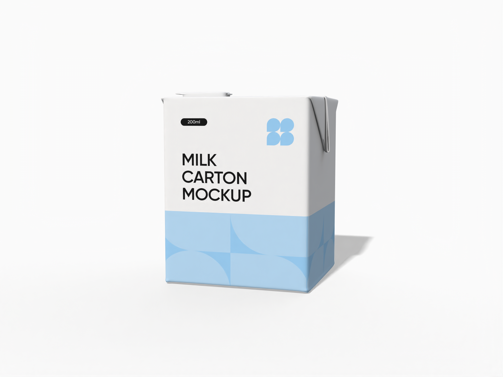200ml square juice carton mockup 200ml square juice carton mockup