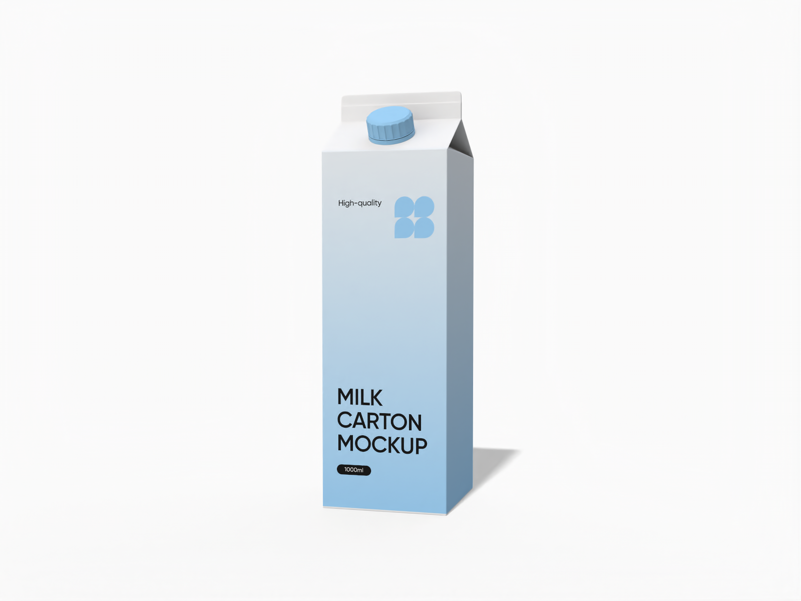 1000ml milk carton mockup 1000ml milk carton mockup