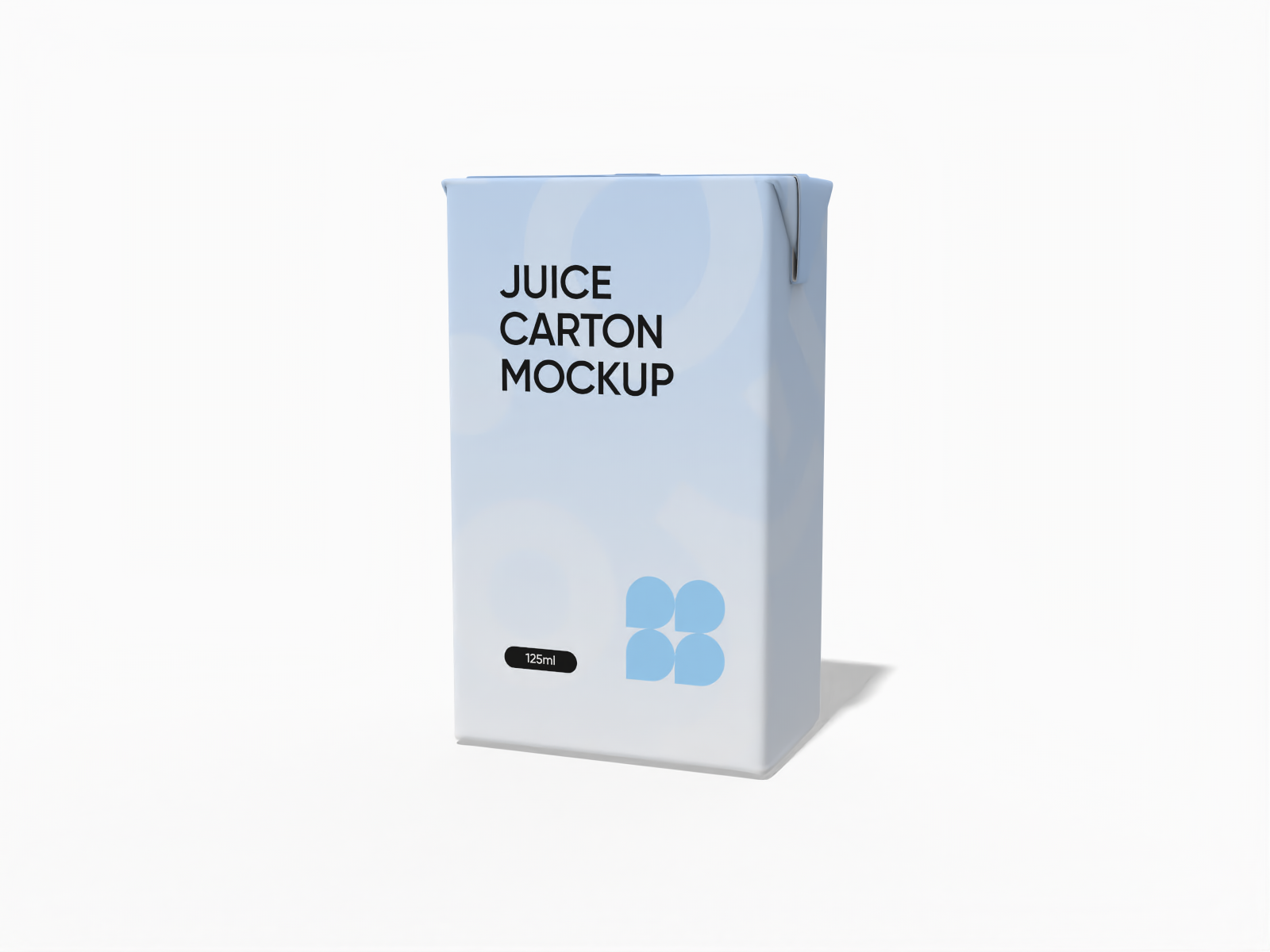 125ml juice carton mockup 125ml juice carton mockup
