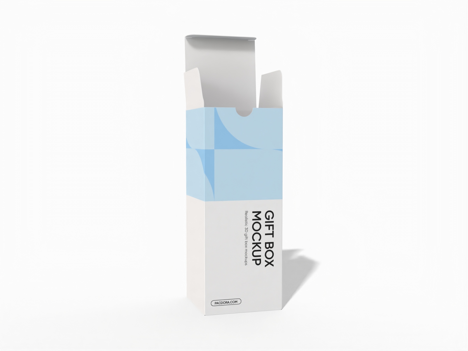 Gift box mockup