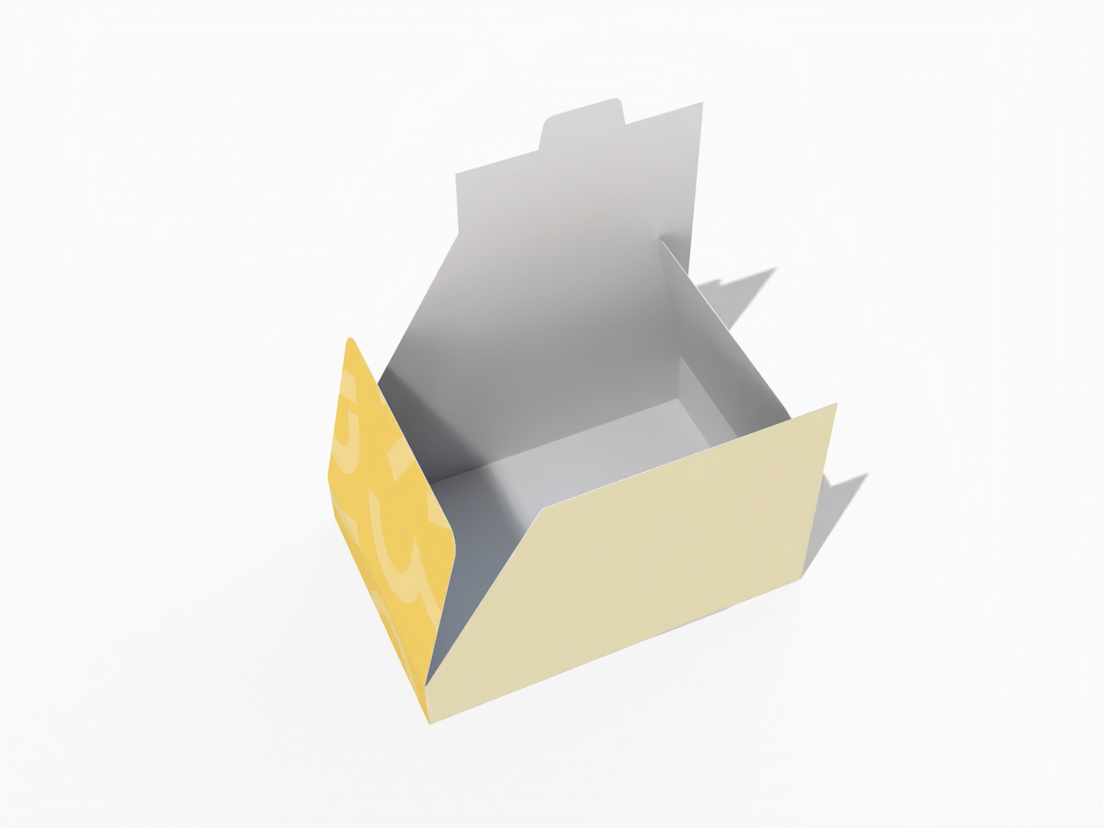 Shirt gift box mockup