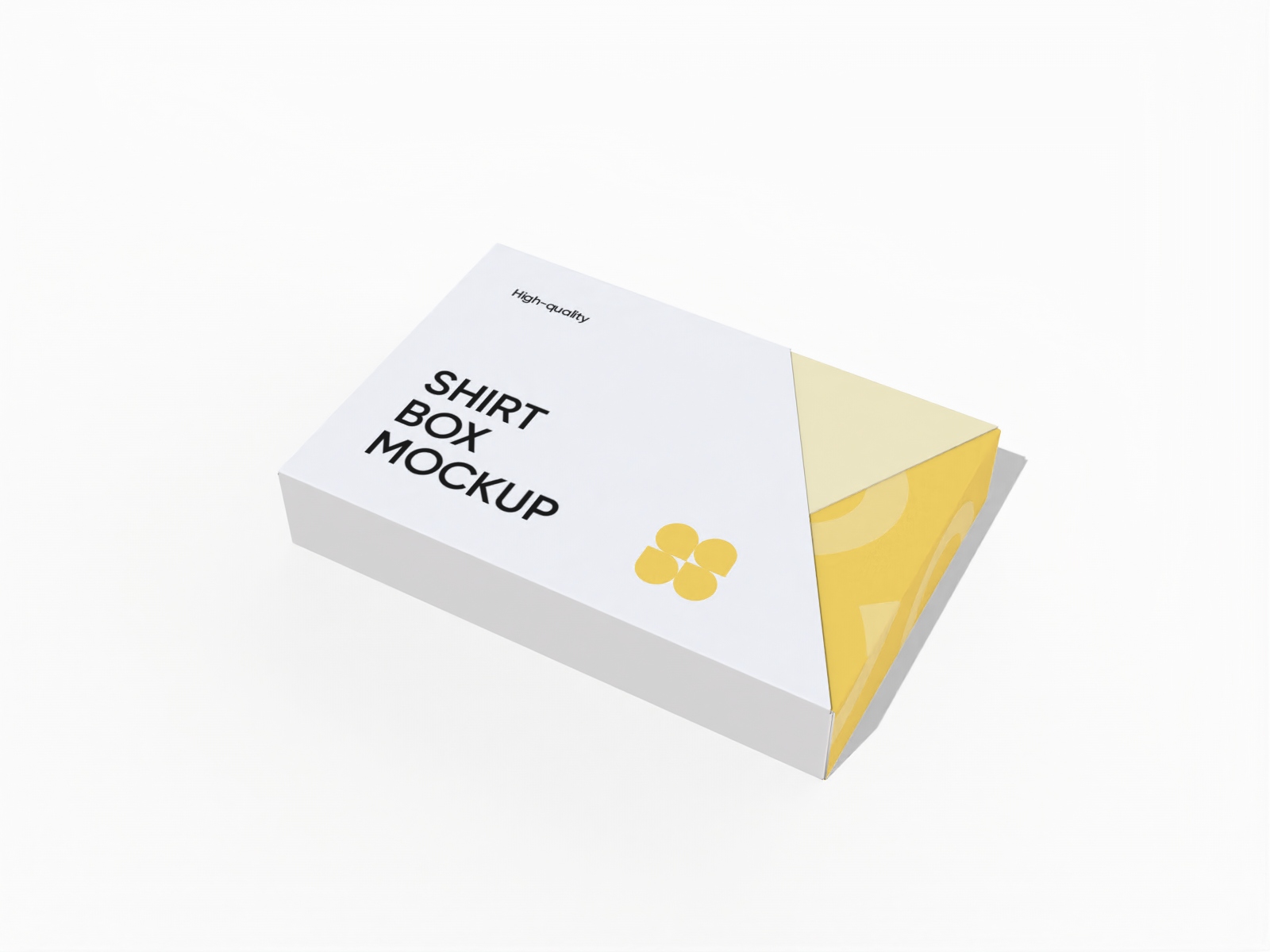Shirt gift box mockup Shirt gift box mockup