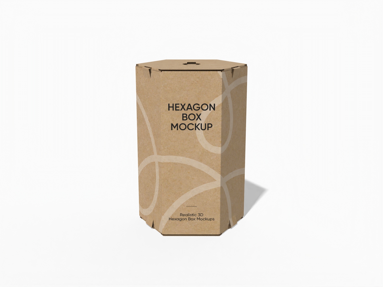 Polygonal boxes hexagonal handles mockup 188101
