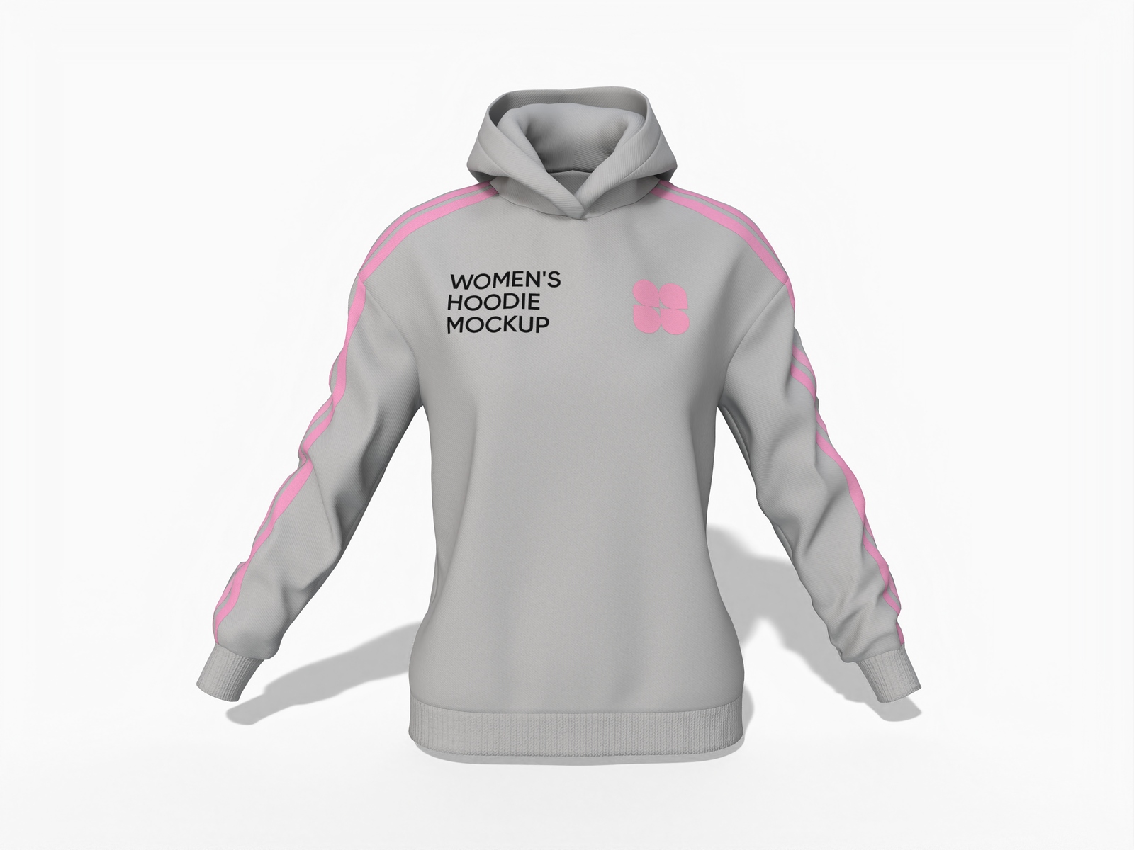 Women's hoodie mockup