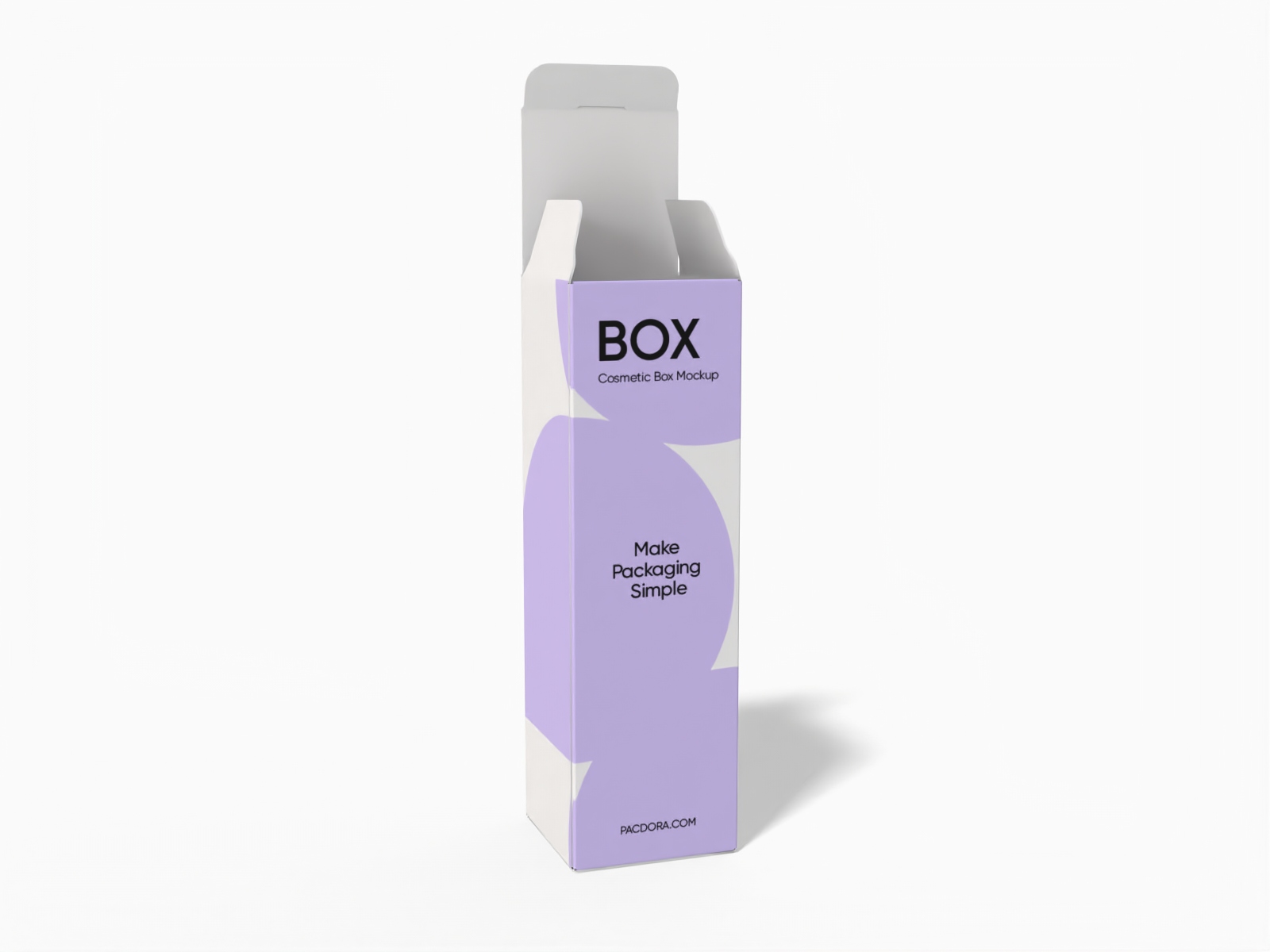 Cosmetic box mockup