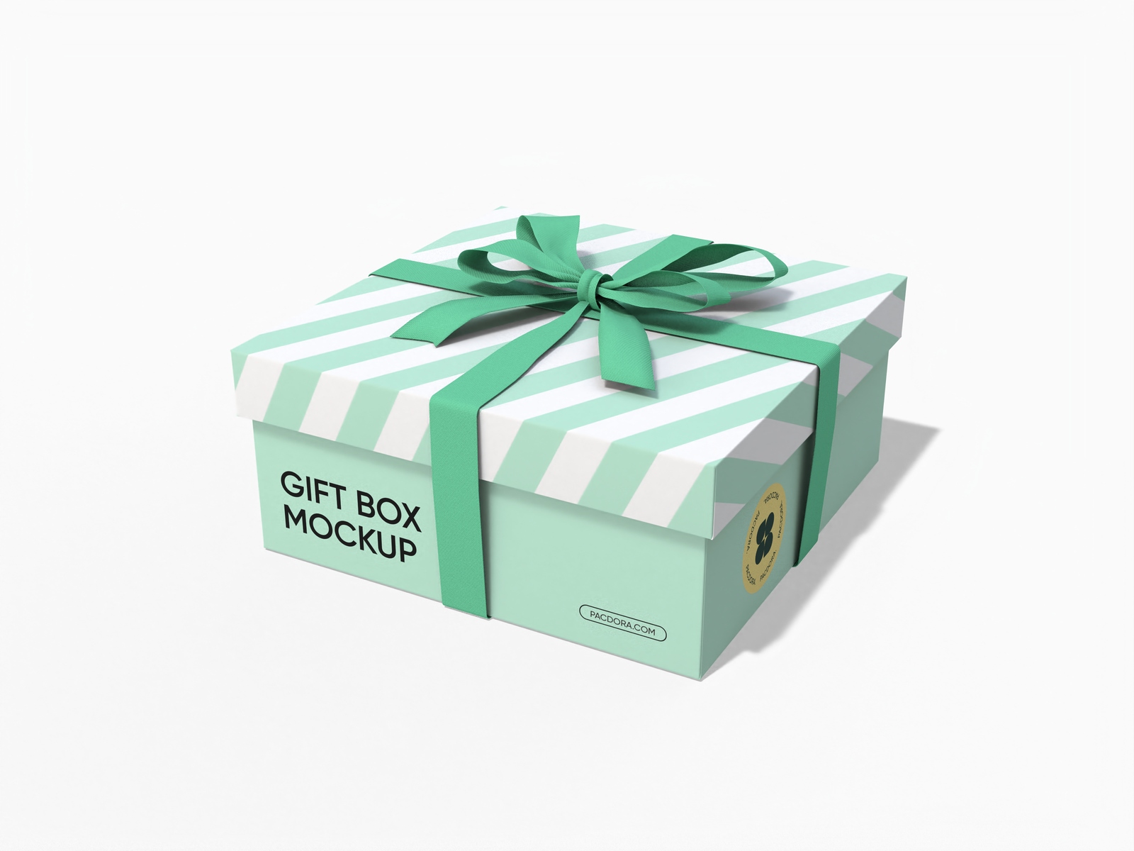 Christmas gift box mockup Christmas gift box mockup