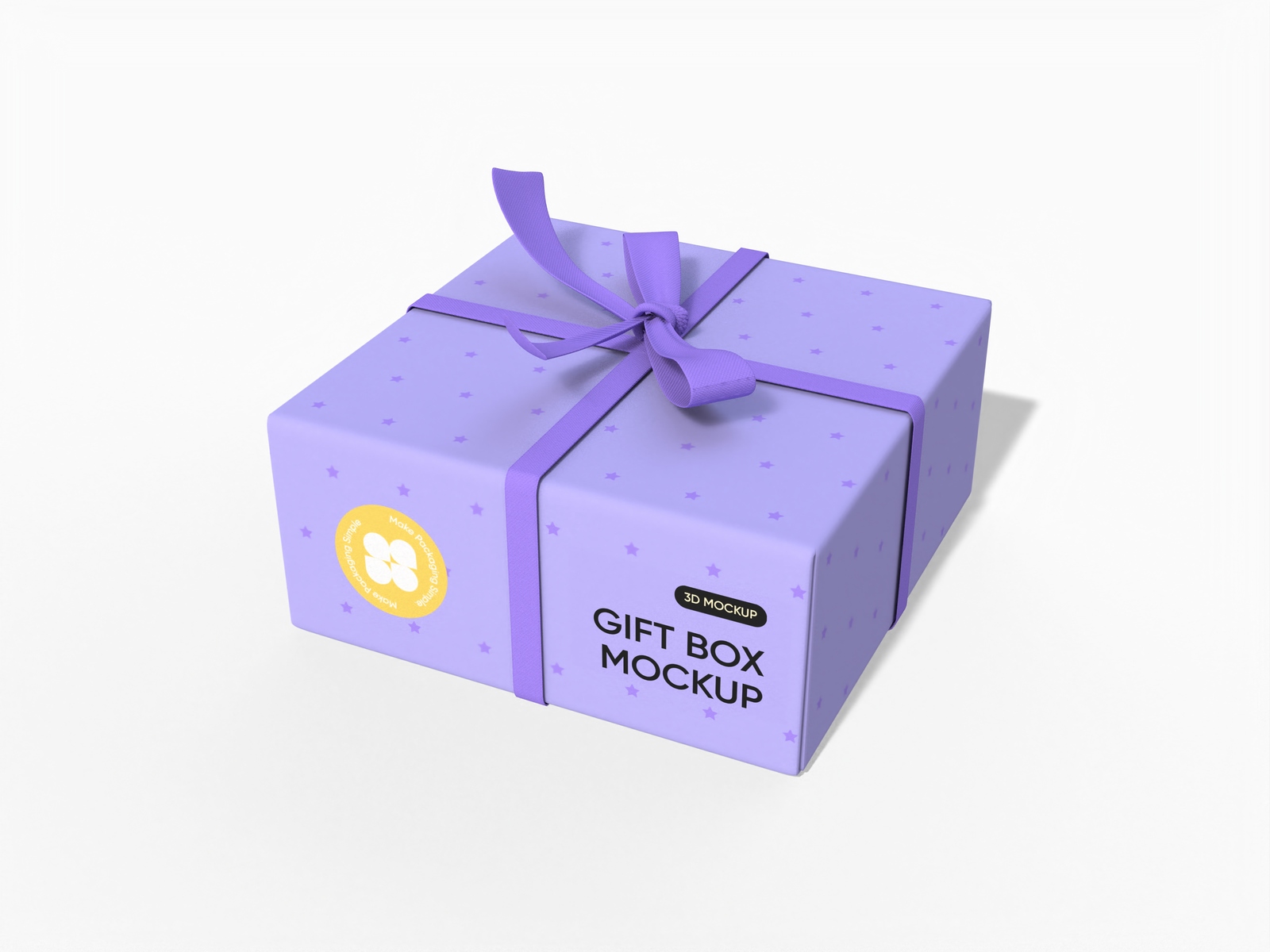 Jewelry gift box mockup Jewelry gift box mockup