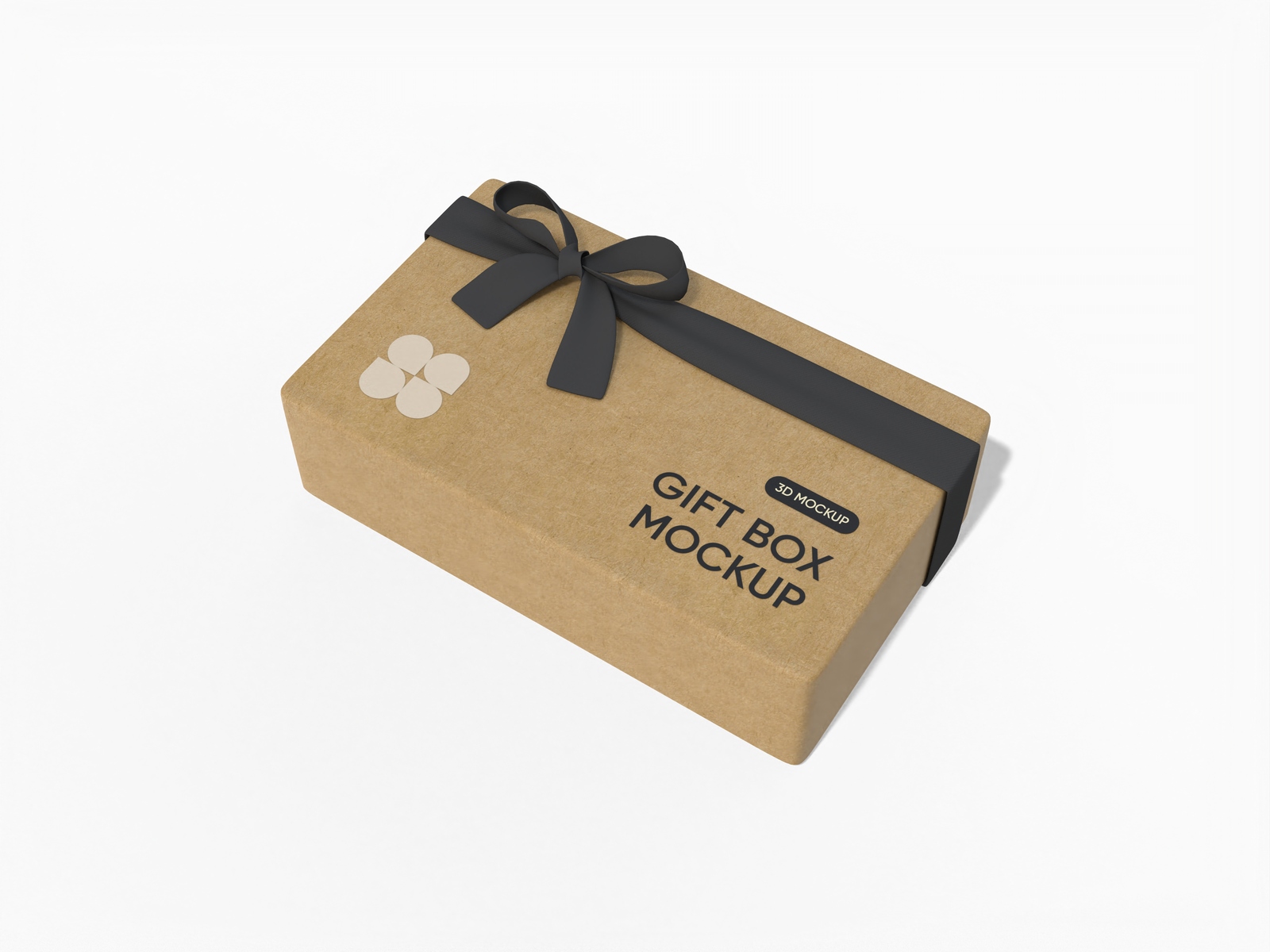 Candy gift box mockup