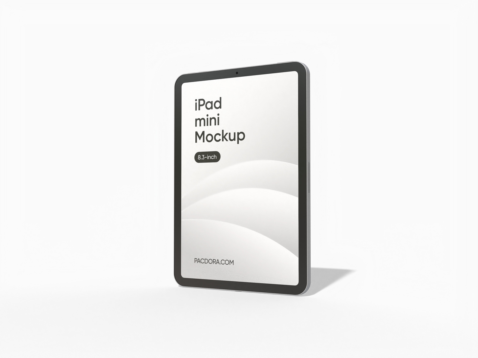 8.3inch iPad mini mockup
