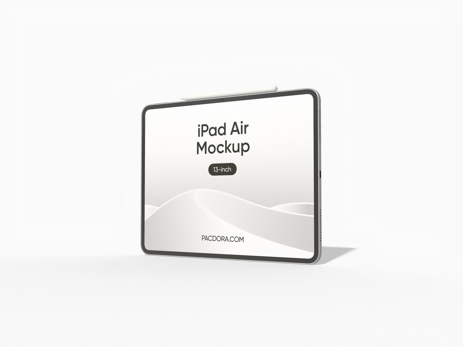 13inch iPad Air with Apple Pencil Pro mockup