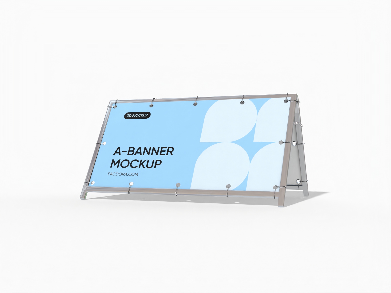 A banner ad mockup