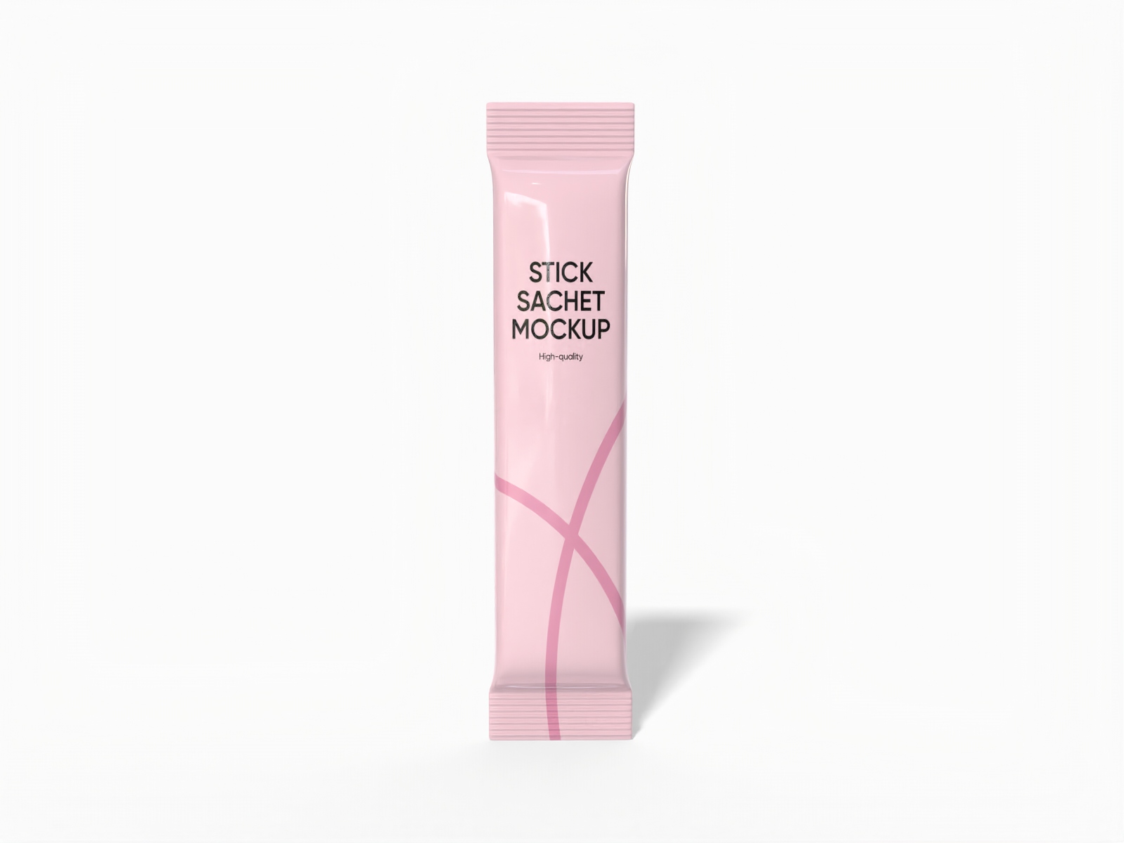 Coffee sachet mockup