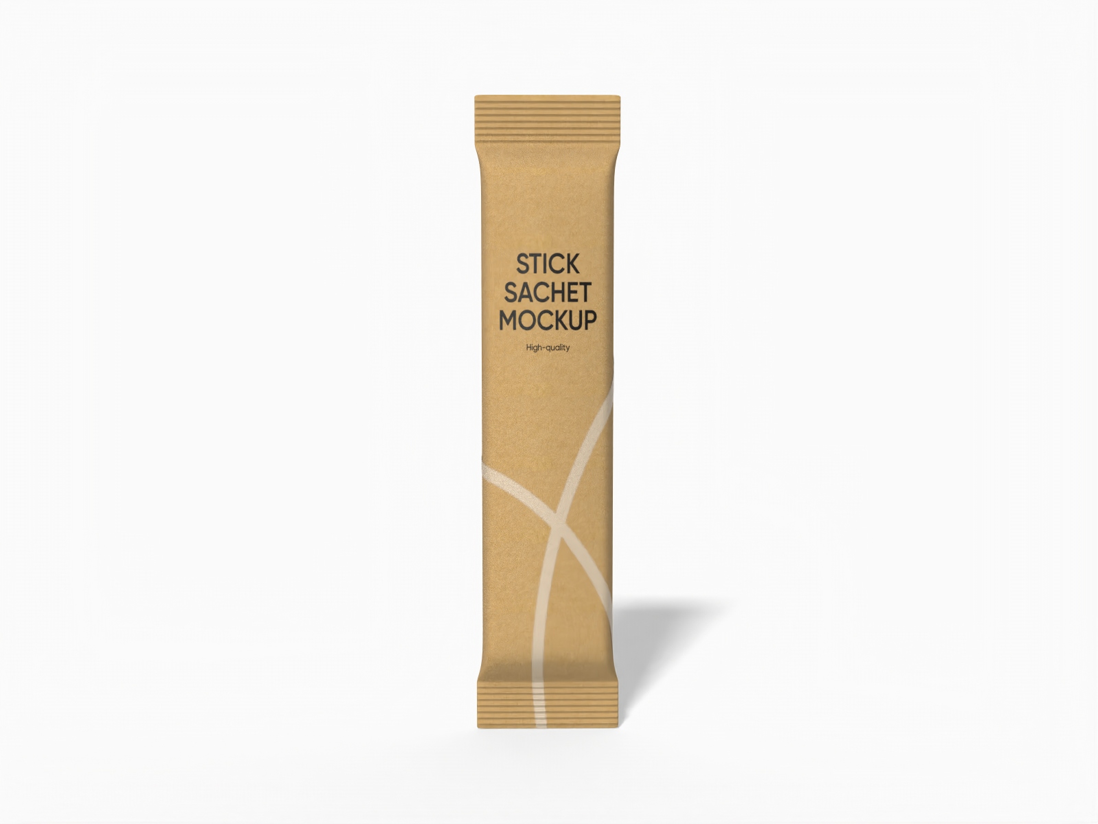 Coffee sachet mockup
