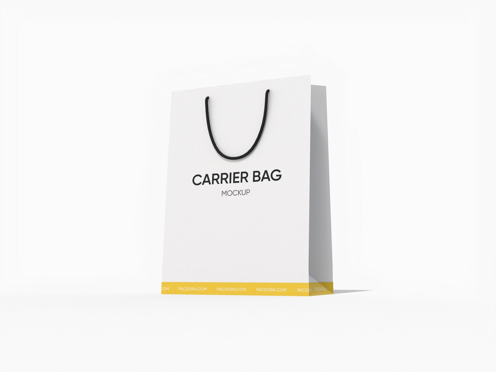 Shopping bag mockup