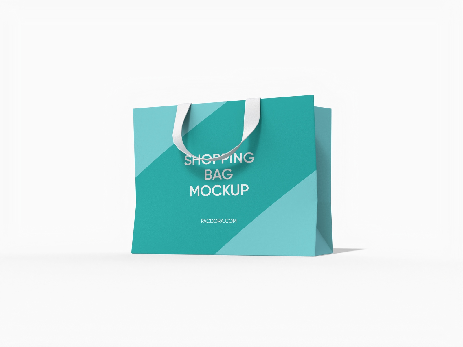 Small luxury shopping bag mockup