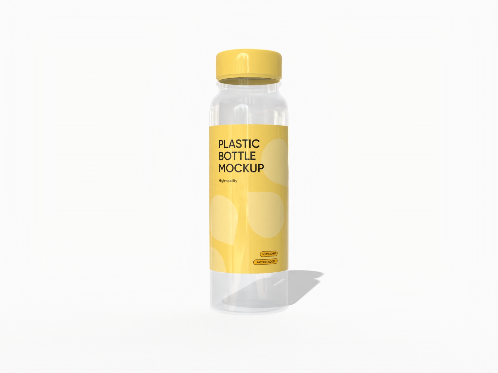 プラスチックジュースボトル モックアップ