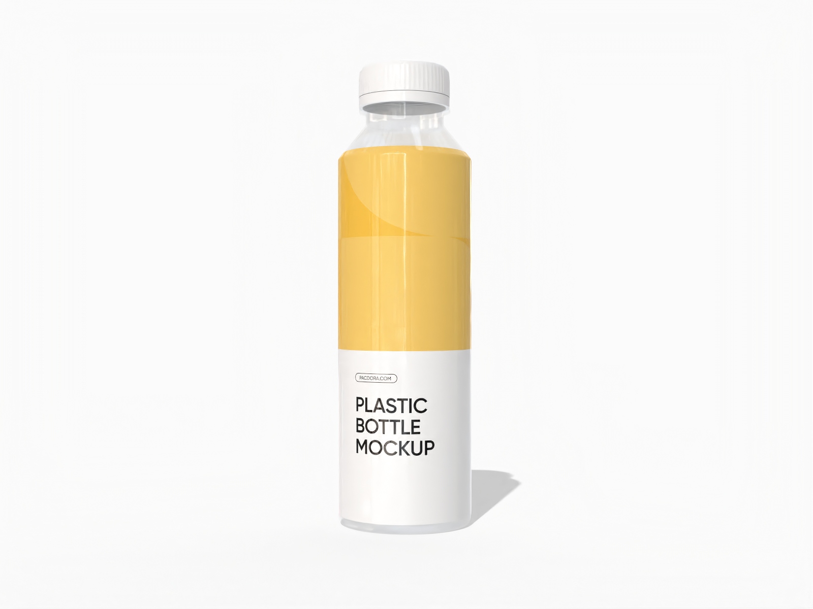 プラスチックジュースボトル モックアップ