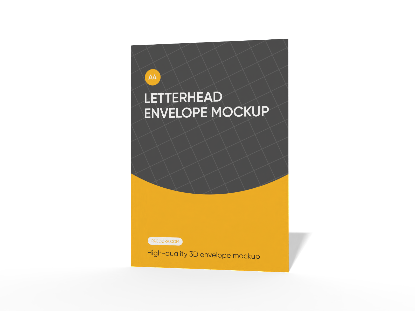 Maqueta de sobre A4 Maqueta de sobre A4