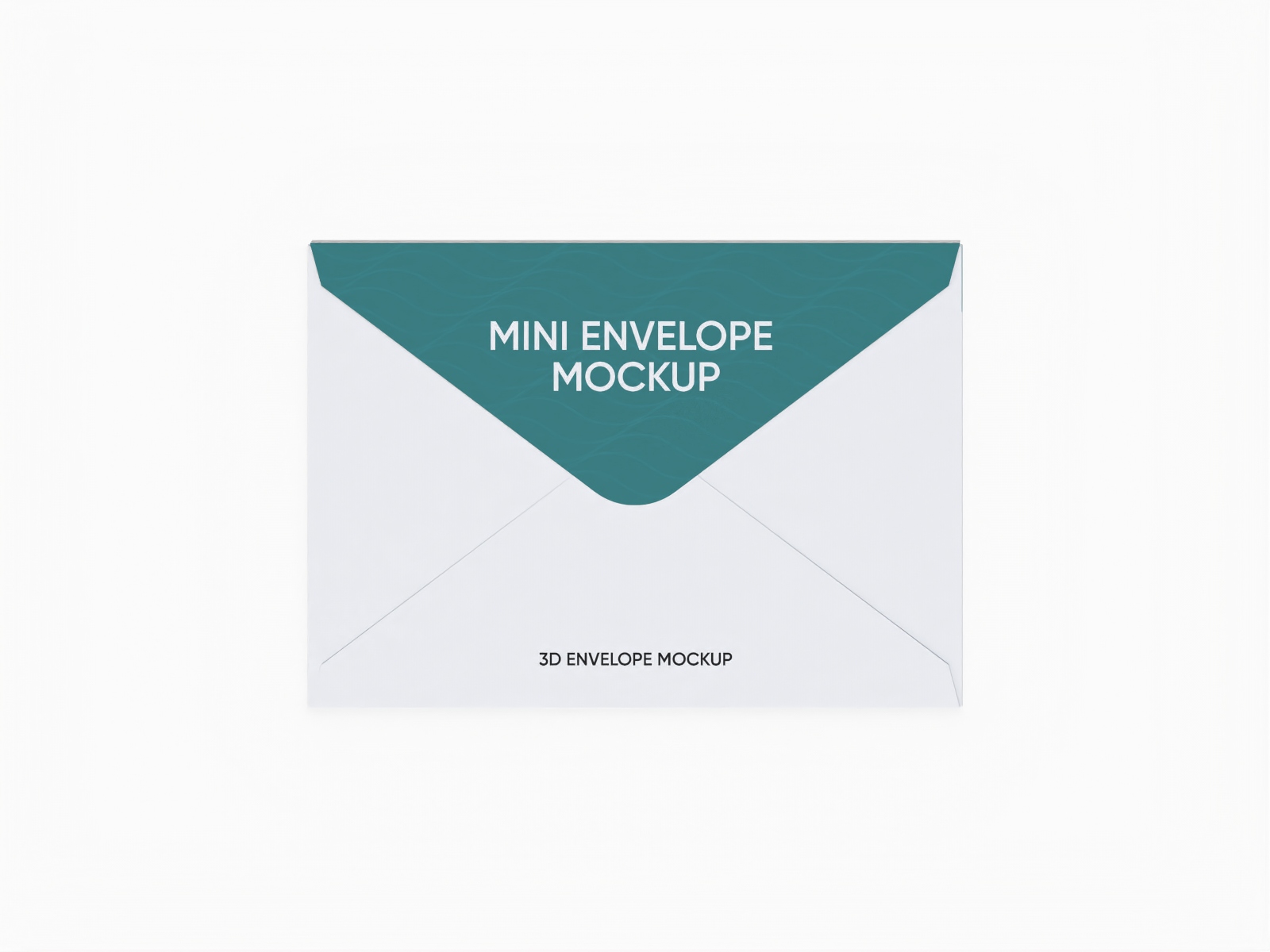 Mini envelope mockup