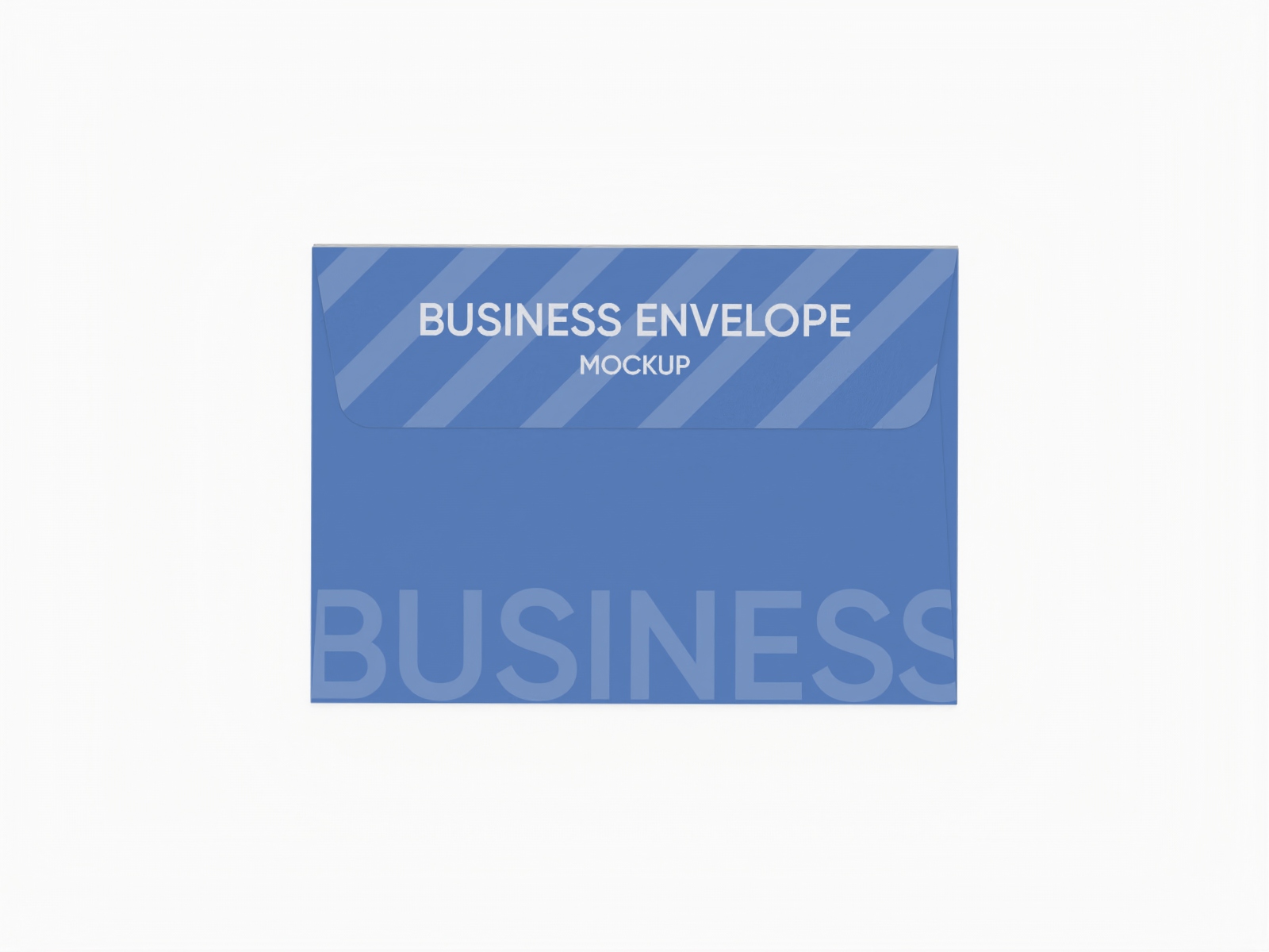 Business envelope mockup