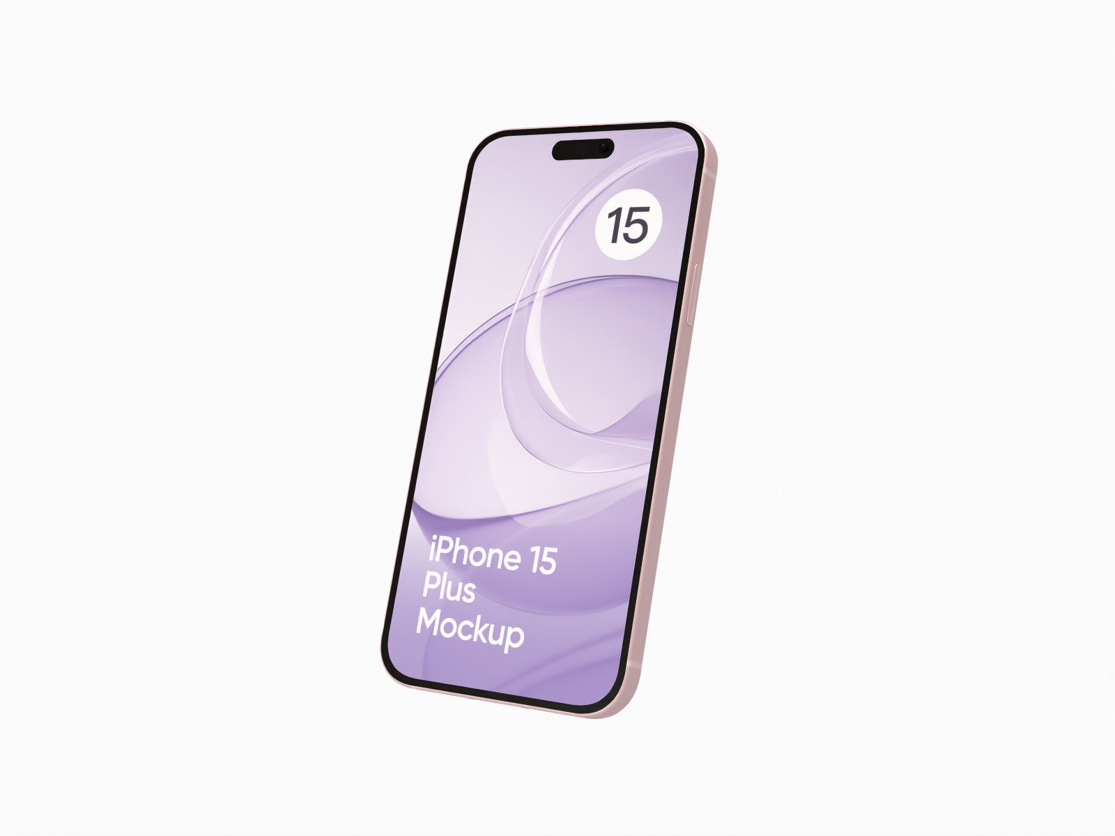 Maqueta del iPhone 15 Plus
