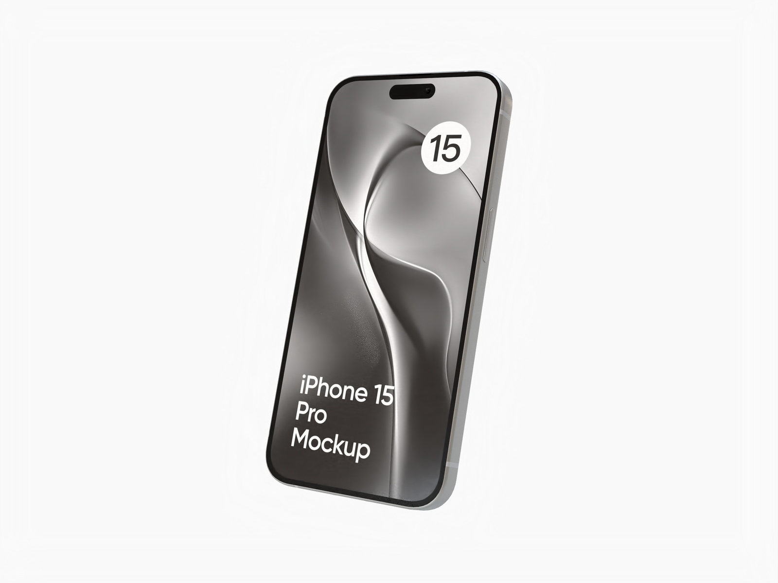 Maqueta de iPhone 15 Pro
