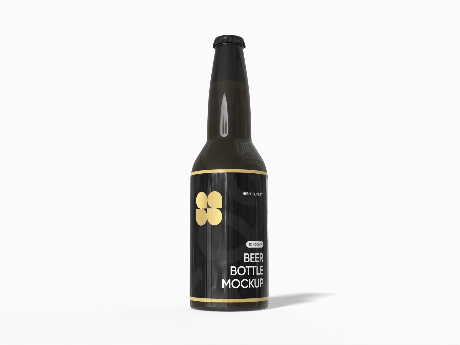 300 ml プラスチック製ポンプボトルモックアップ