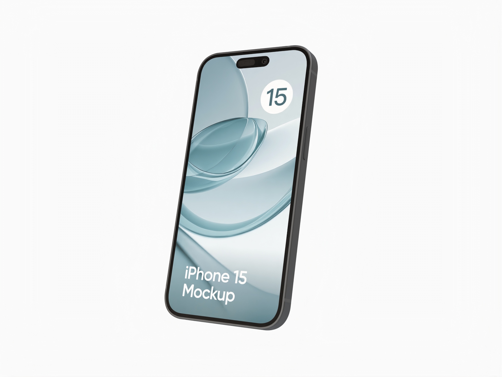 iPhone 15 モックアップ