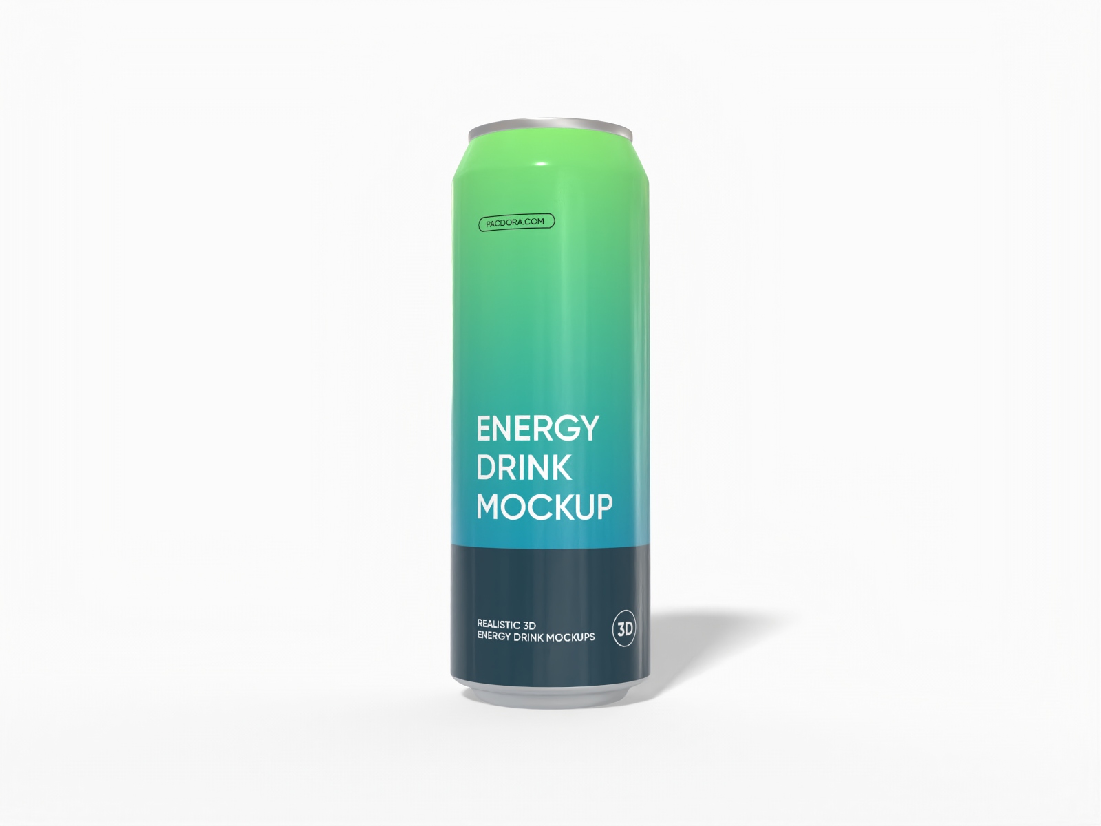 550 ml slim energy drink can mockup 550 ml slim energy drink can mockup