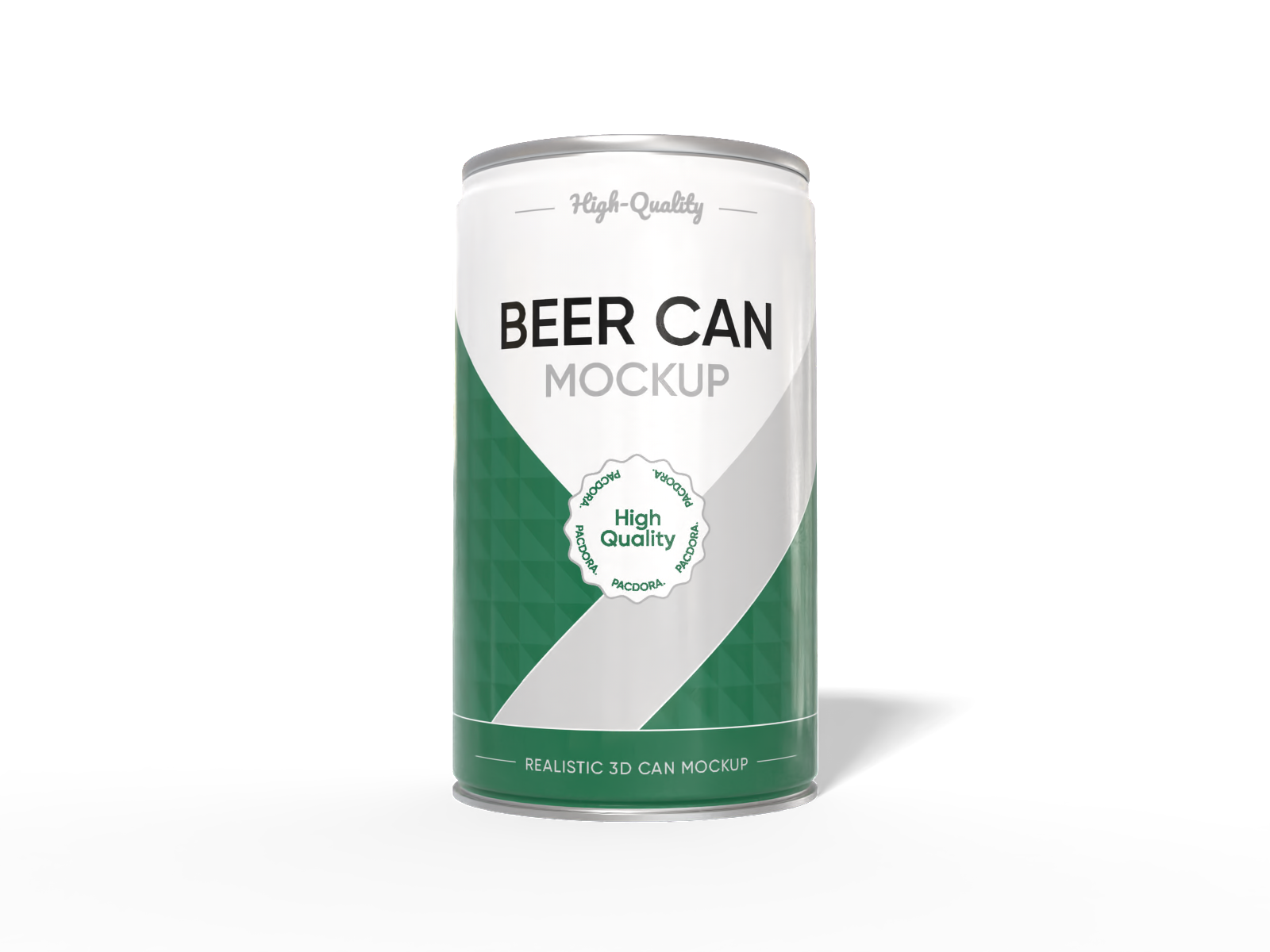 300 ml beer can mockup
