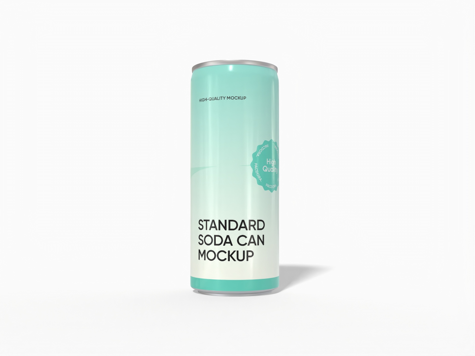 250 ml tall can mockup