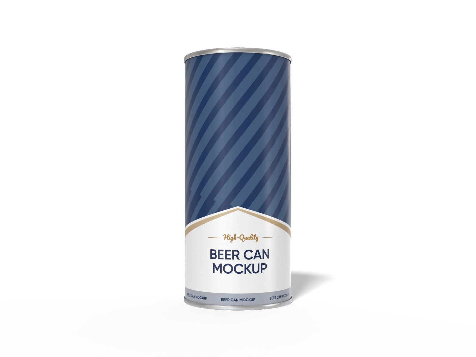 1000 ml beer can mockup
