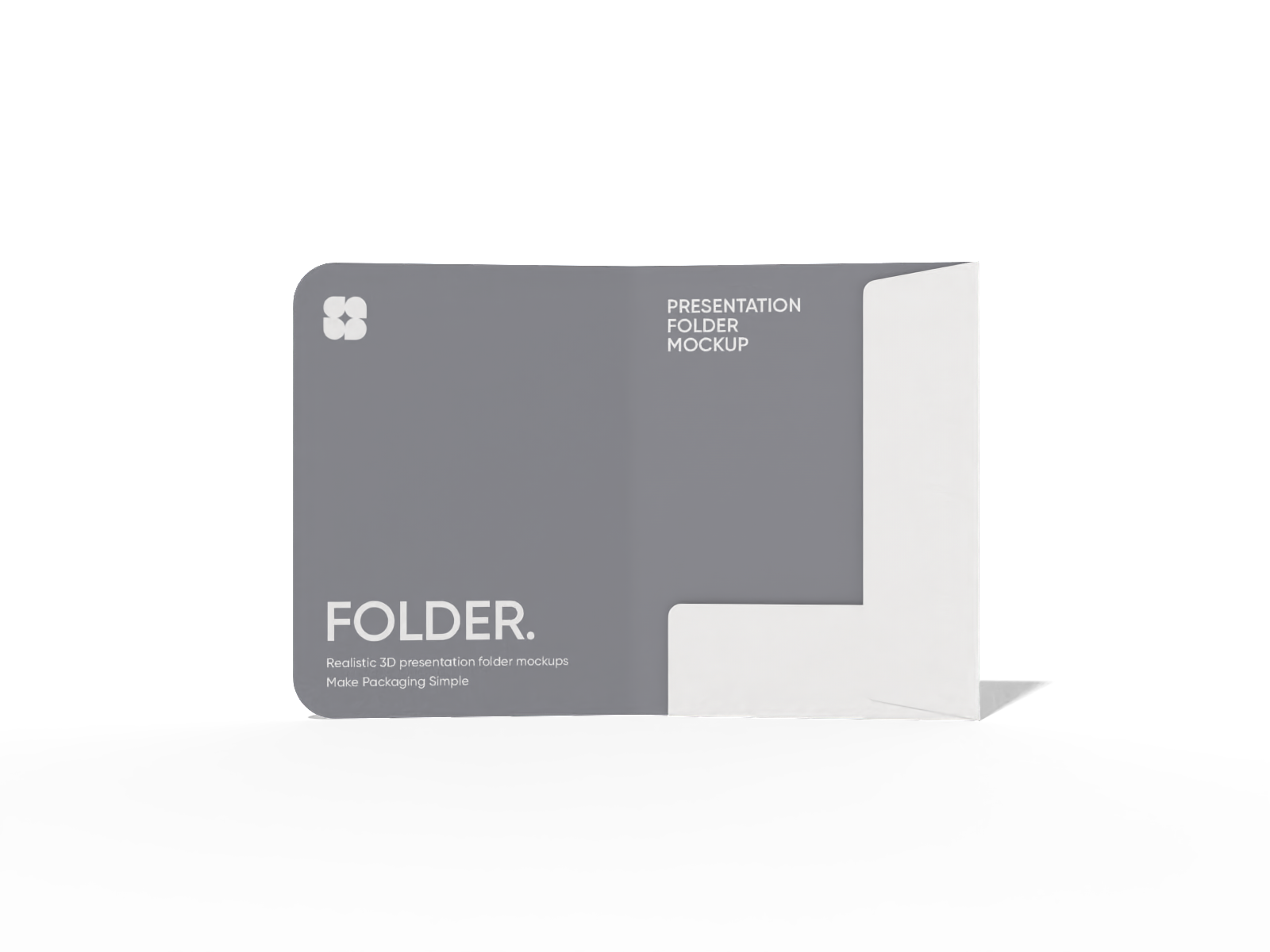 Presentation folder mockup