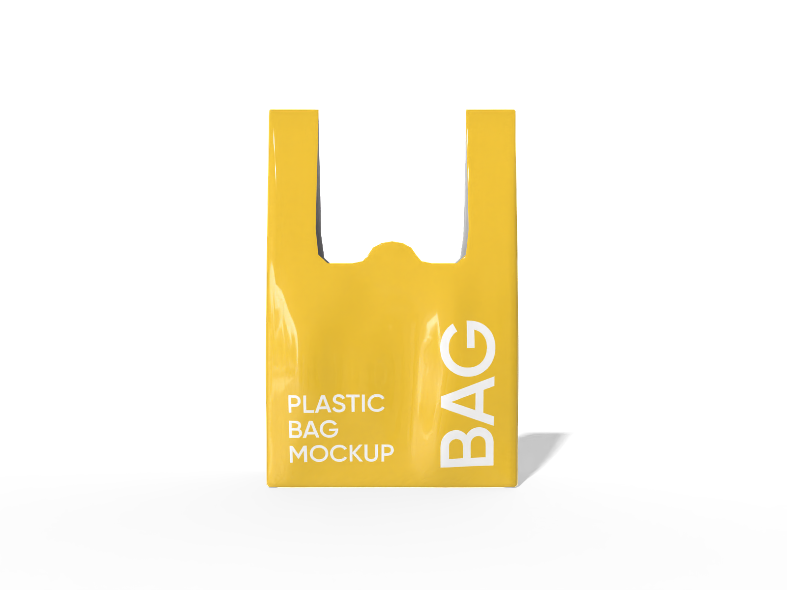 U cut bag mockup